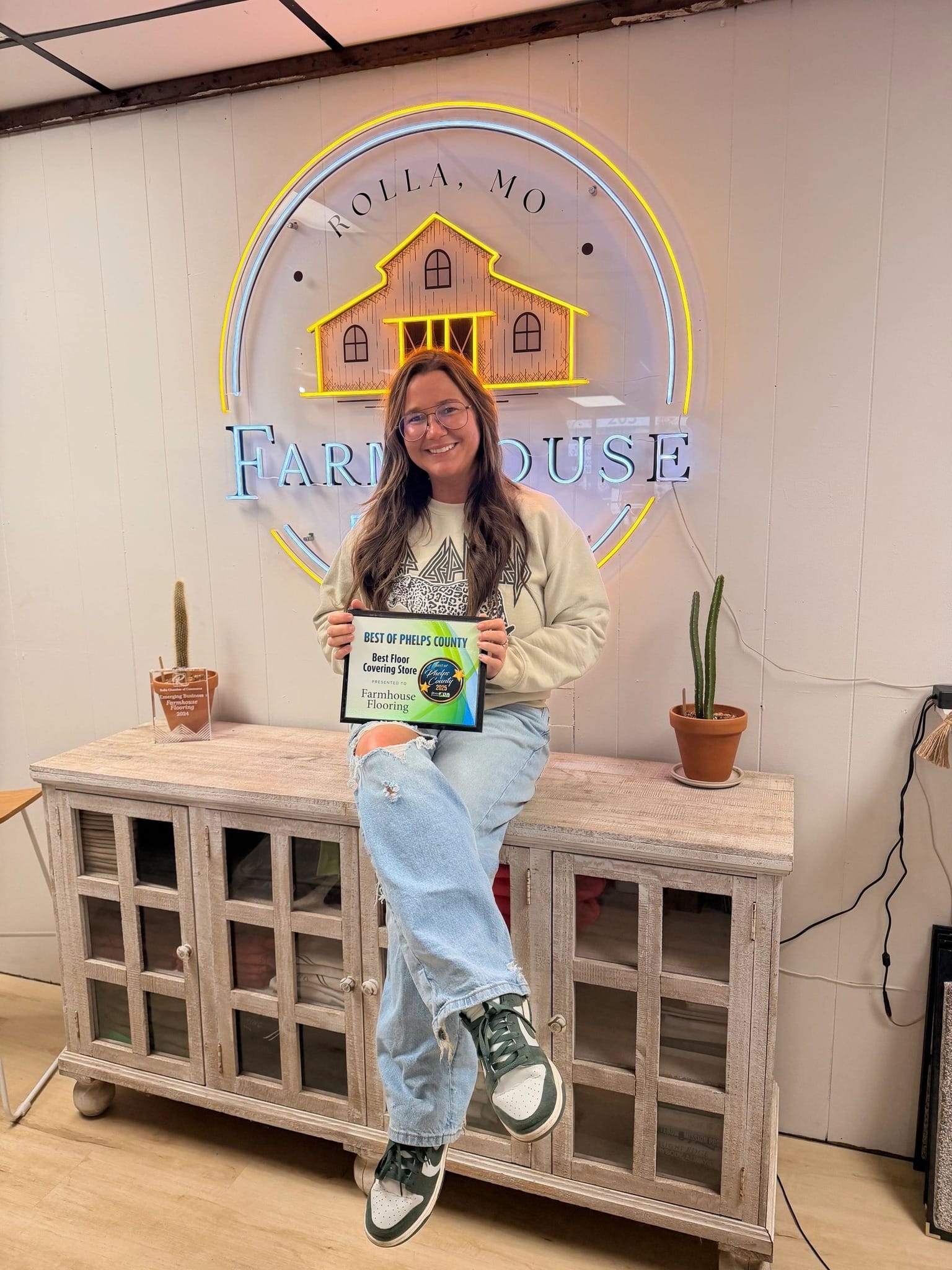 Shaina From Farmhouse Flooring In Rolla, Mo
